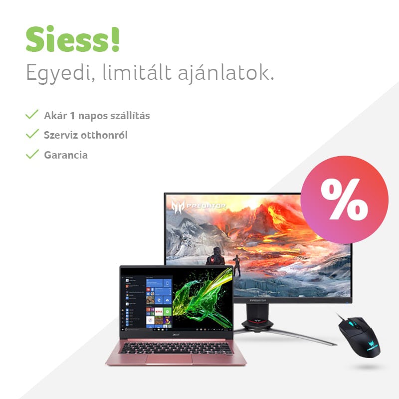 AcerOutlet: Egyedi Limitált Ajánlatok!